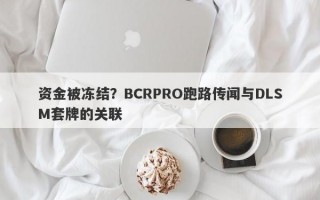 资金被冻结？BCRPRO跑路传闻与DLSM套牌的关联