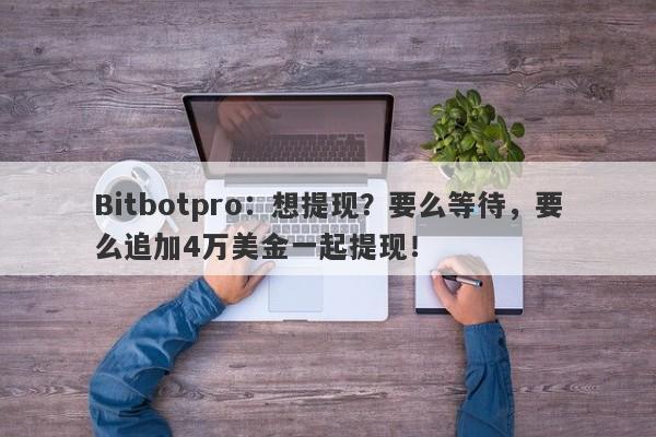 Bitbotpro：想提现？要么等待，要么追加4万美金一起提现！-第1张图片-要懂汇圈网