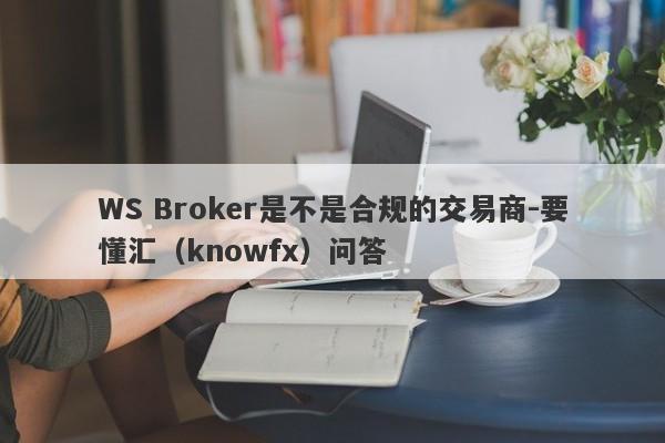 WS Broker是不是合规的交易商-要懂汇（knowfx）问答-第1张图片-要懂汇圈网