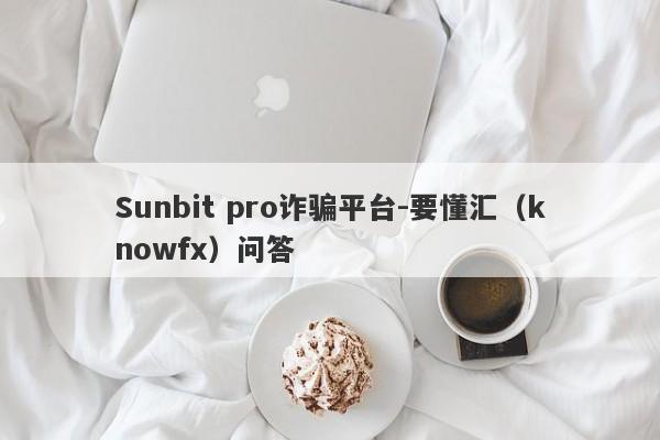 Sunbit pro诈骗平台-要懂汇（knowfx）问答-第1张图片-要懂汇圈网