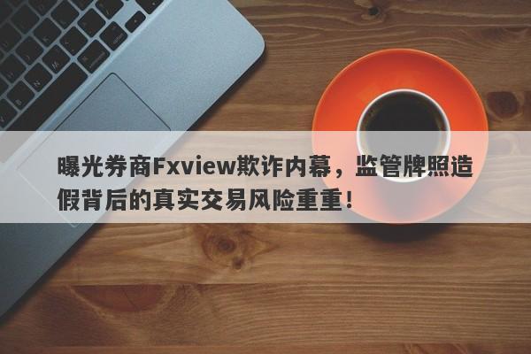 曝光券商Fxview欺诈内幕，监管牌照造假背后的真实交易风险重重！-第1张图片-要懂汇圈网