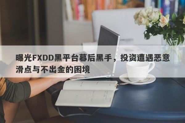 曝光FXDD黑平台幕后黑手，投资遭遇恶意滑点与不出金的困境-第1张图片-要懂汇圈网