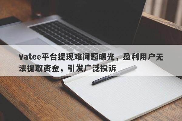 Vatee平台提现难问题曝光，盈利用户无法提取资金，引发广泛投诉-第1张图片-要懂汇圈网